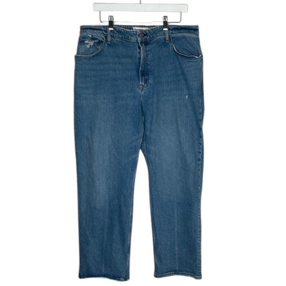 Abercrombie & Fitch The 90’s Relaxed Jean High Rise Size 33/16s - Picture 1 of 8